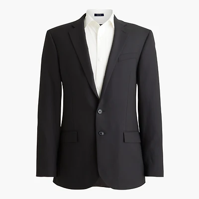 Classic-fit Thompson worsted wool suit jacket