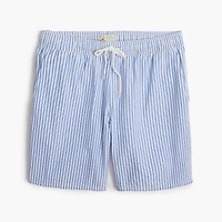 Seersucker 7" swim trunk