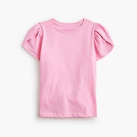 Girls' flutter-sleeve tee