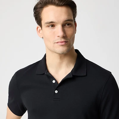 Soft-touch polo shirt