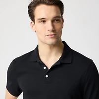 Soft-touch polo shirt