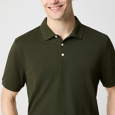 Soft-touch polo shirt