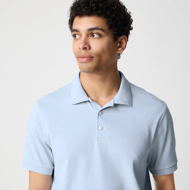 Soft-touch polo shirt