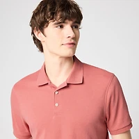 Soft-touch polo shirt