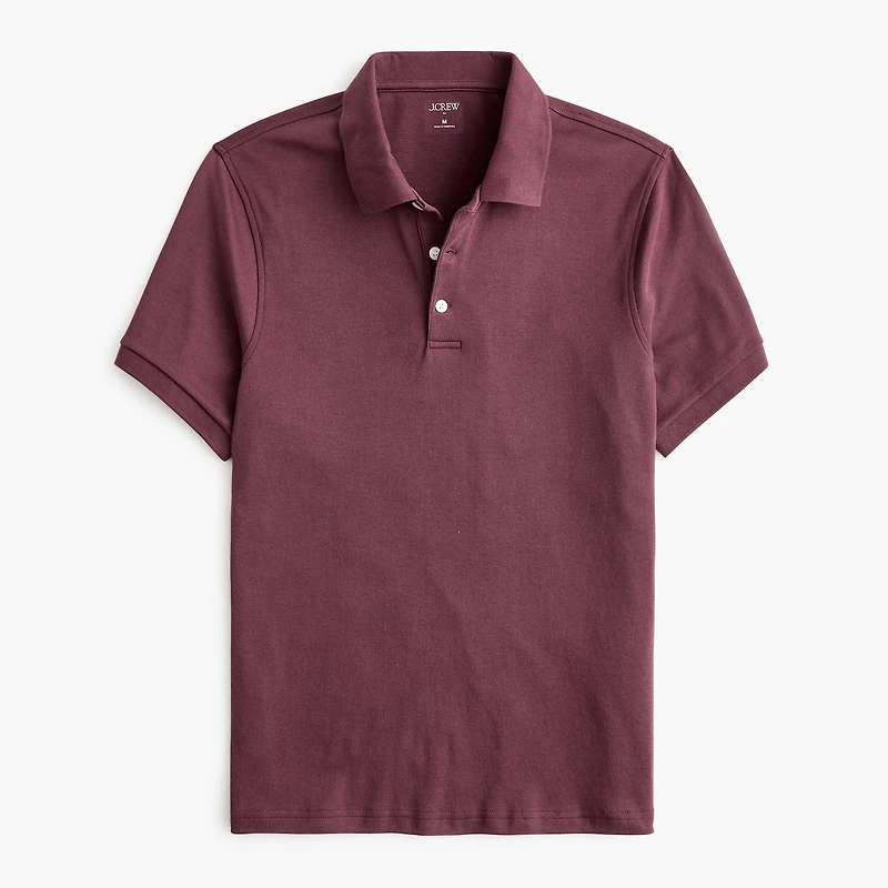 Soft-touch polo shirt
