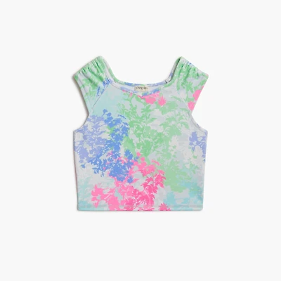Girls' printed active tank top