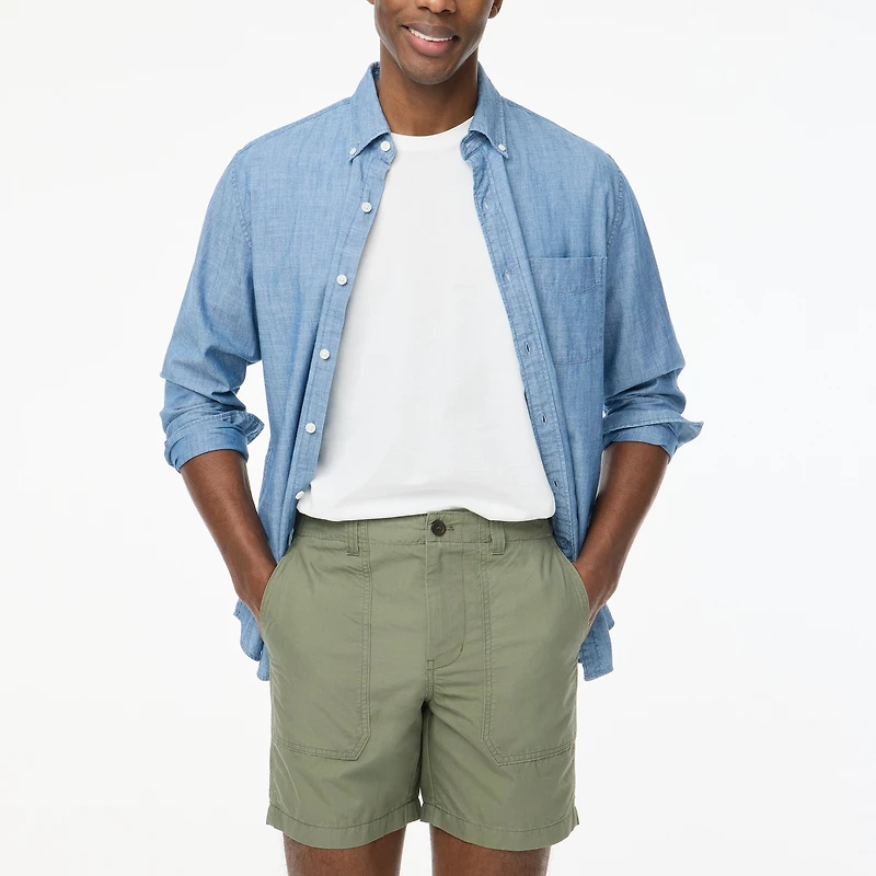 7" ripstop utility short