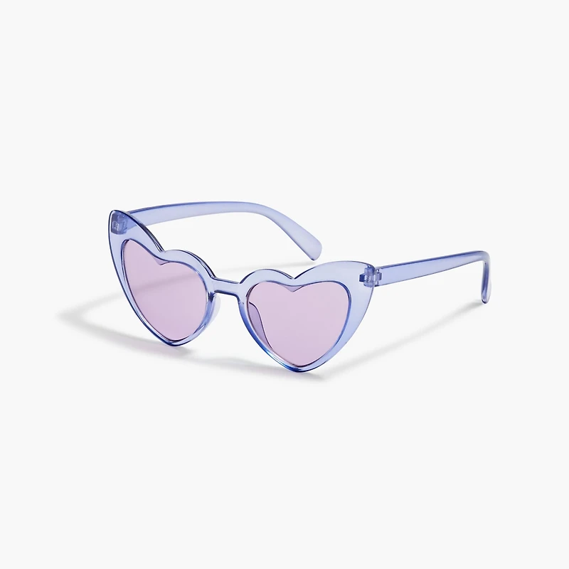 Girls' heart cat-eye sunglasses