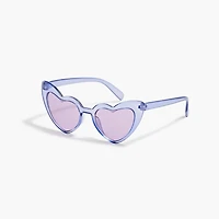 Girls' heart cat-eye sunglasses