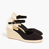 Espadrille wedge sandals