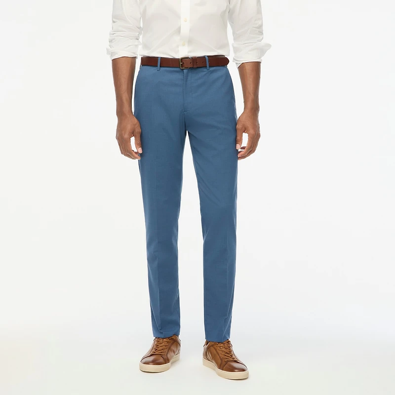 Thompson suit pant four-season wool blend