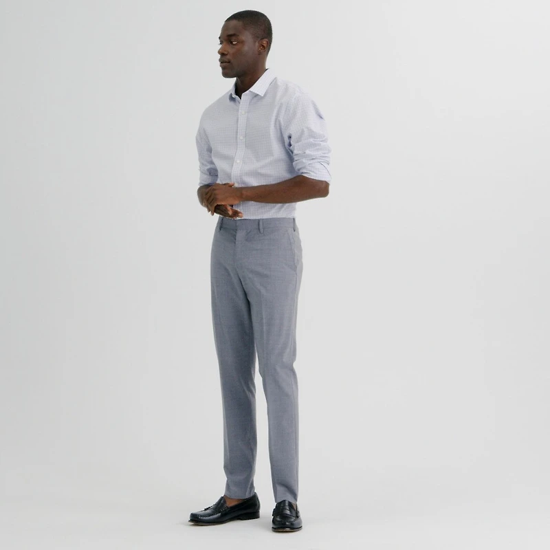 Thompson suit pant four-season wool blend