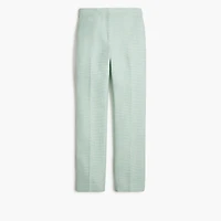 Tall straight-leg tweed cropped pant