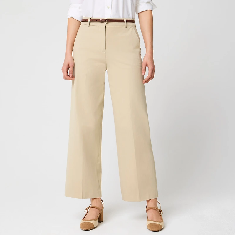 Remy wide-leg cropped pant