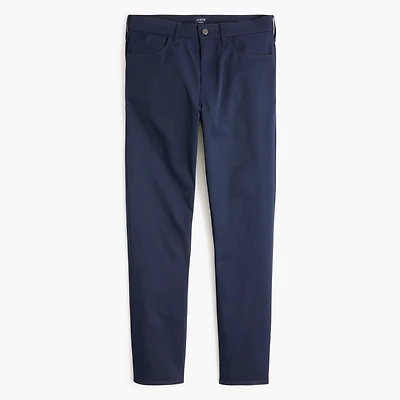 Straight-fit five-pocket tech pant