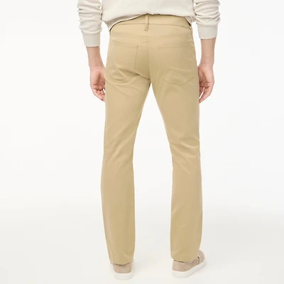 Straight-fit five-pocket tech pant