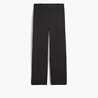 Slim straight-leg capri pant