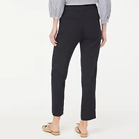 Tall crepe straight-leg cropped pant