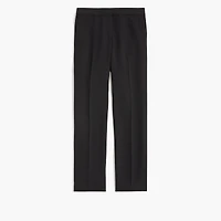 Tall crepe straight-leg cropped pant