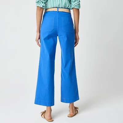 Ella wide-leg cropped pant
