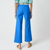 Ella wide-leg cropped pant