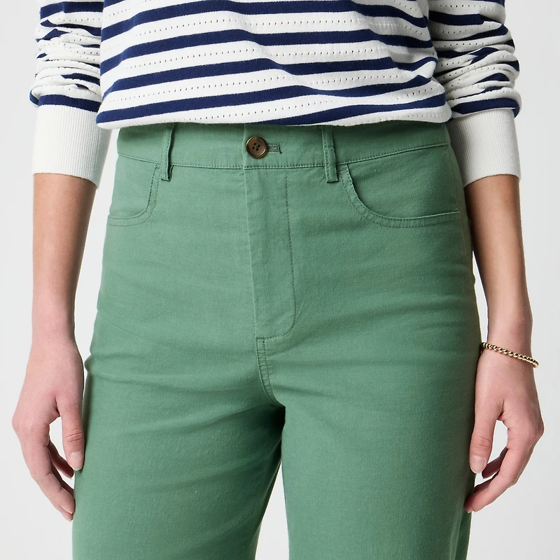 Ella wide-leg cropped pant