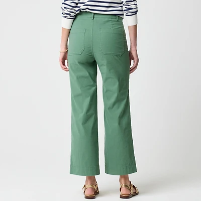 Ella wide-leg cropped pant