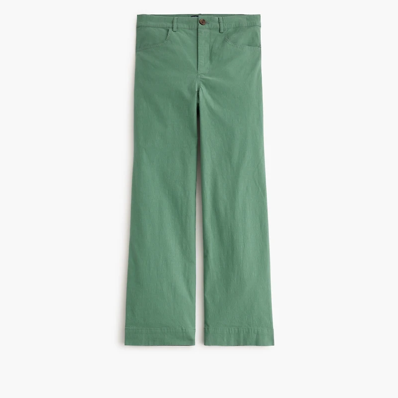 Ella wide-leg cropped pant