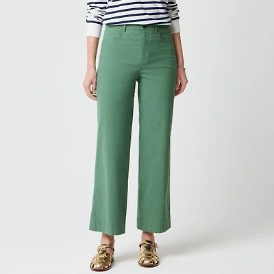 Ella wide-leg cropped pant