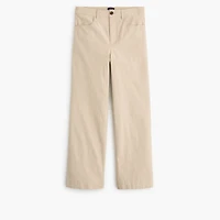 Ella high-rise wide-leg cropped pant