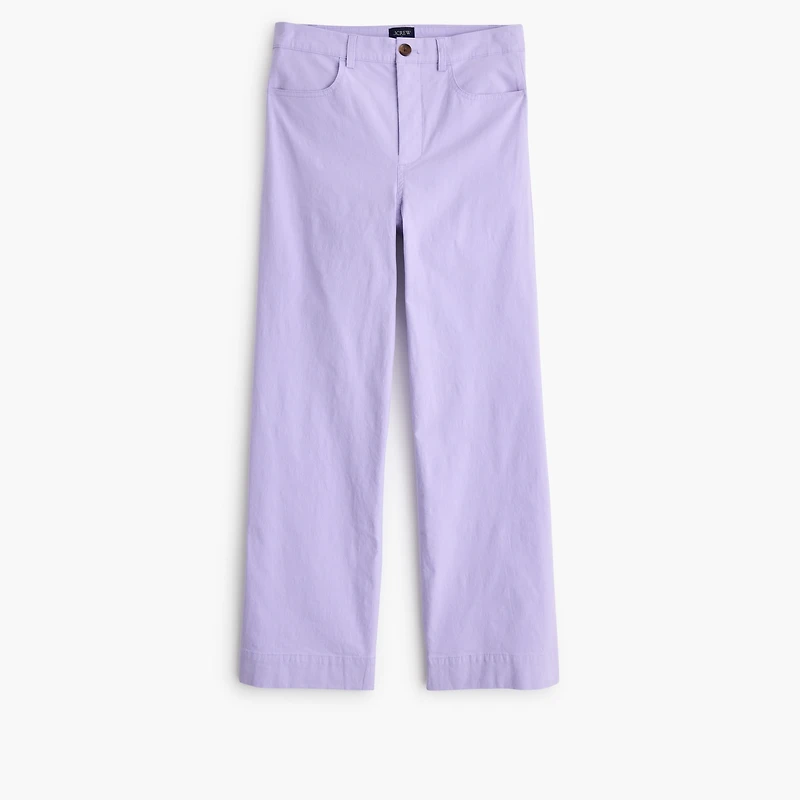 Ella wide-leg cropped pant