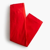 High-rise wide-leg cropped pant