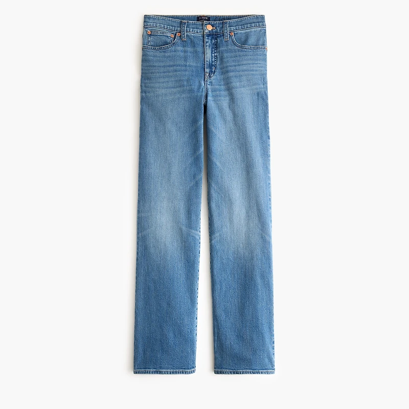 Slim wide-leg jean in all-day-stretch