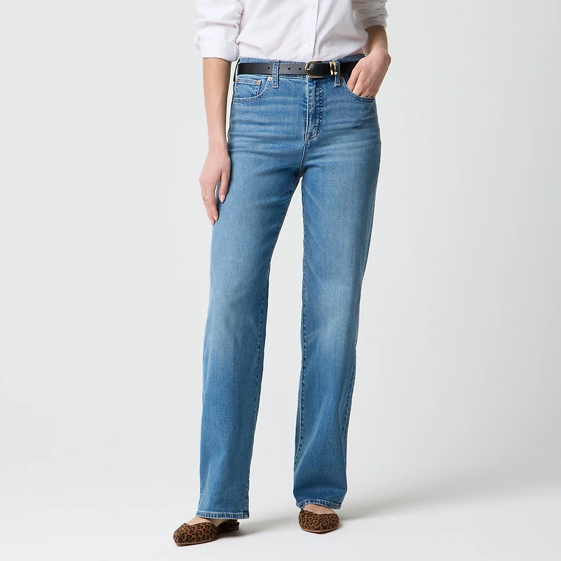 Slim wide-leg jean in all-day-stretch