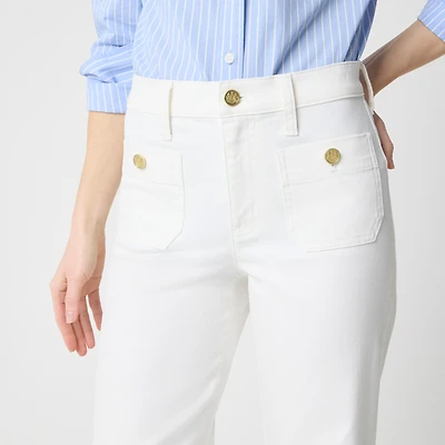 Slim wide-leg Sailor jean all-day stretch