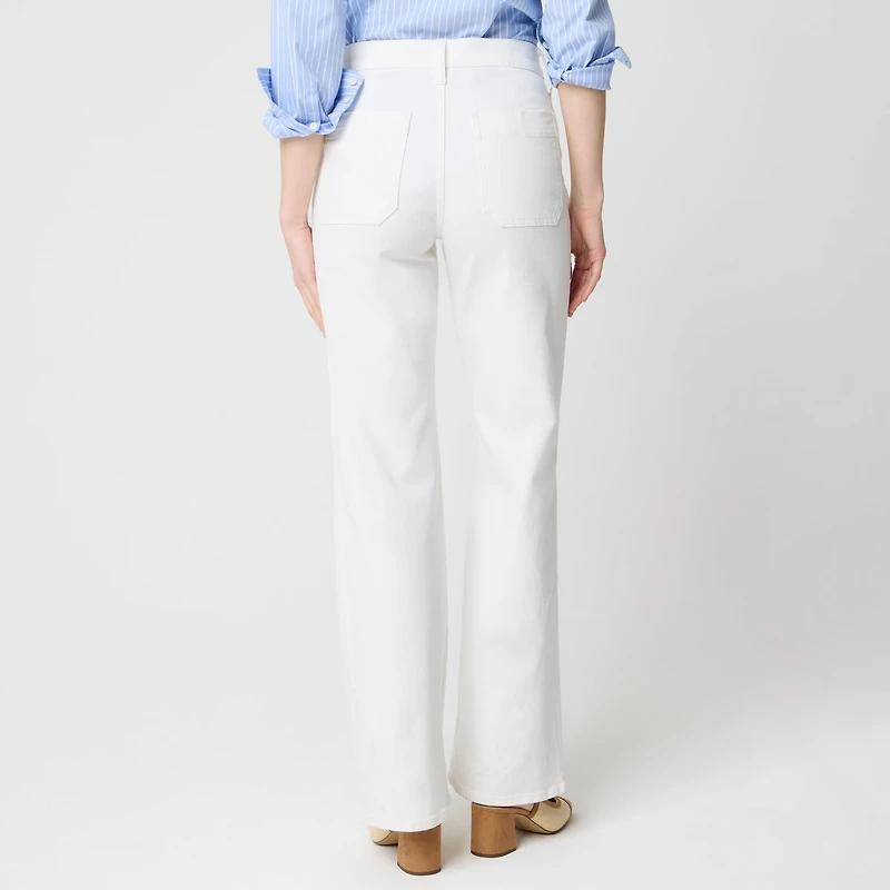 Slim wide-leg Sailor jean all-day stretch