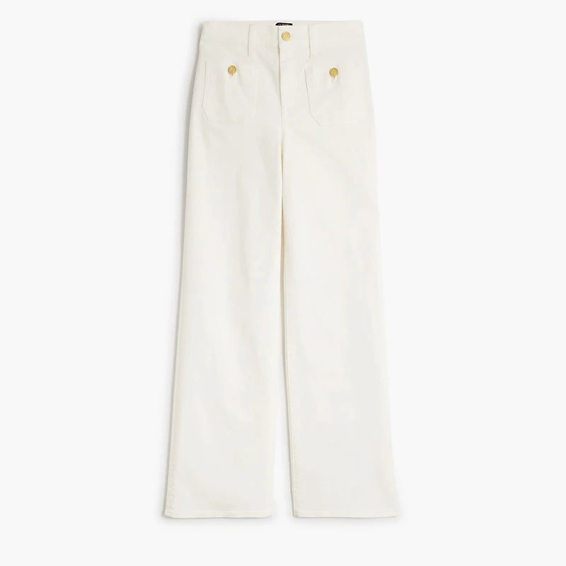 Slim wide-leg Sailor jean all-day stretch