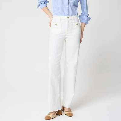 Slim wide-leg Sailor jean all-day stretch