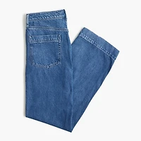 Drapey wide-leg trouser jean