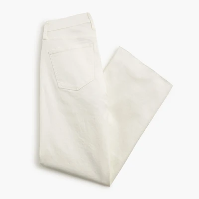 Curvy wide-leg cropped jean all-day stretch