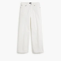 Curvy wide-leg cropped jean all-day stretch