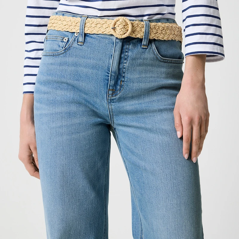 Petite classic wide-leg jean in all-day stretch