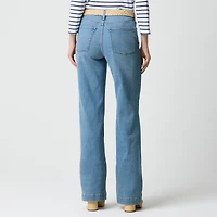 Petite classic wide-leg jean in all-day stretch