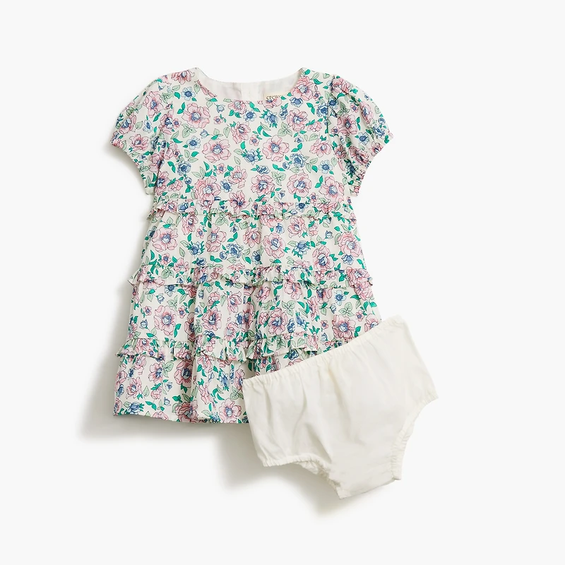 Baby & toddler girls' ruffle tiered dress