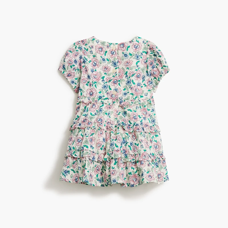 Baby & toddler girls' ruffle tiered dress