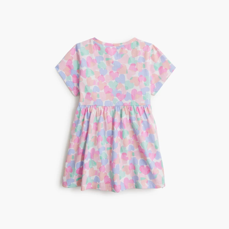 Baby & toddler girls' ruffle T-shirt dress