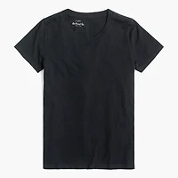 Short-sleeve girlfriend crewneck tee