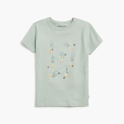 Boys' soccer team graphic tee