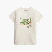 Boys' desert snake graphic tee