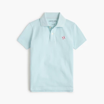 Boys' piqué critter polo shirt